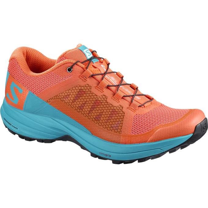 Salomon XA ELEVATE W Zapatillas Trail Running Mujer - Naranjas / Azules - Colombia (57609-HWIS)